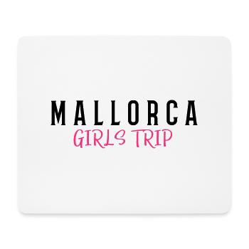 mallorca girls trip - Mousepad (Querformat) - Weiß - Vorne