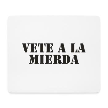 Spanisch Spruch spanische Sprache - Mousepad (Querformat) - Weiß - Vorne