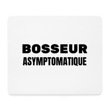 bosseur asymptomatique - Tapis de souris (format paysage) - blanc - Devant