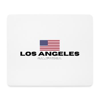 Los Angeles - Tapis de souris (format paysage) - blanc - Devant