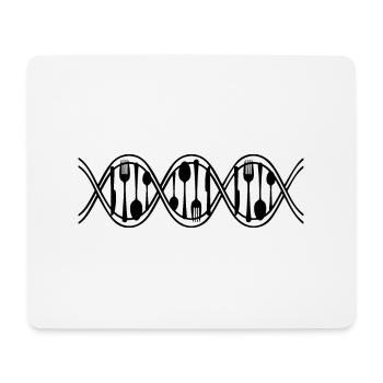 It's my DNA - Mousepad (Querformat) - Weiß - Vorne