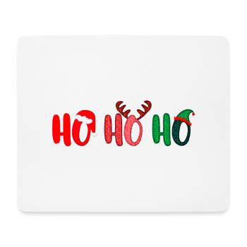 Frohe Weihnachten Weihnachten Weihnachten Urlaub Winter Santa Nordic - Mousepad (Querformat) - Weiß - Vorne