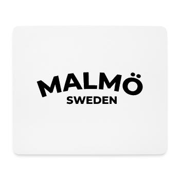 Maillot Malmö - Tapis de souris (format paysage) - blanc - Devant