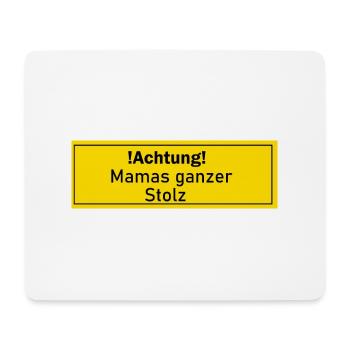 Mamas Stolz Mama Geschenk Geschenkidee Liebling - Mousepad (Querformat) - Weiß - Vorne