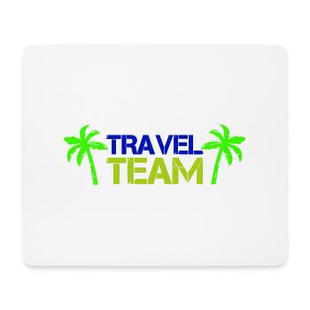 Équipe de voyage - Tapis de souris (format paysage) - blanc - Devant