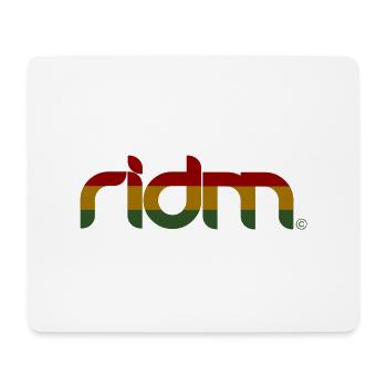 ridm rastacolor - Mousepad (Querformat) - Weiß - Vorne