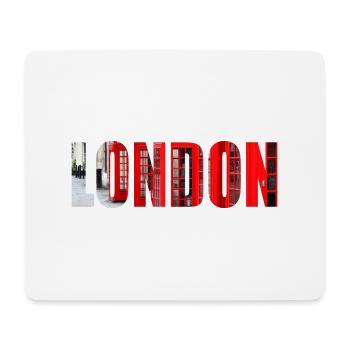 Londres - Tapis de souris (format paysage) - blanc - Devant