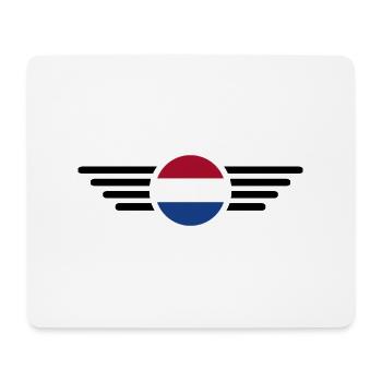 Niederlande Blütenzauber T-Shirt - Mousepad (Querformat) - Weiß - Vorne