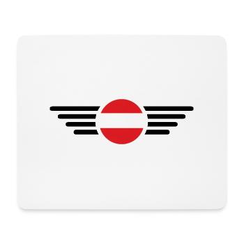 Austria Style T-Shirt - Mouse Pad (horizontal) - white - Front