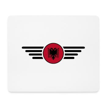 Albania Style Design T-Shirt - Mouse Pad (horizontal) - white - Front