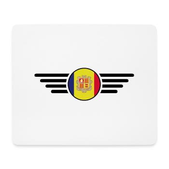 Andorra Style Design T-Shirt - Mouse Pad (horizontal) - white - Front