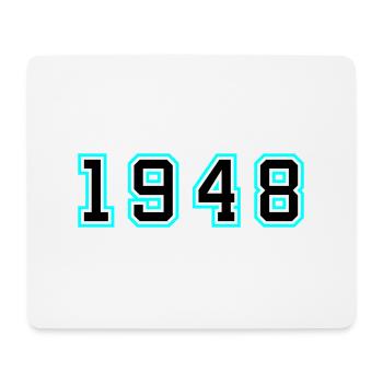 1948 Jahr Geburtstag - Mousepad (Querformat) - Weiß - Vorne