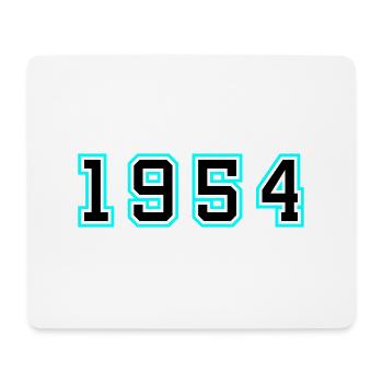 1954 Year Birthday - Mouse Pad (horizontal) - white - Front