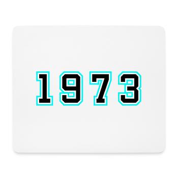 1973 Jahr Geburtstag - Mousepad (Querformat) - Weiß - Vorne