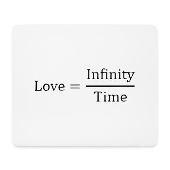Ewige Liebe - Mousepad (Querformat) - Weiß - Vorne