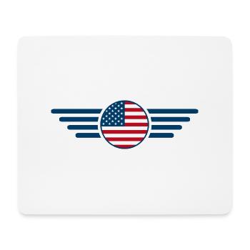 I Love United States, Elegance Style Design T-Shirt - Mouse Pad (horizontal) - white - Front