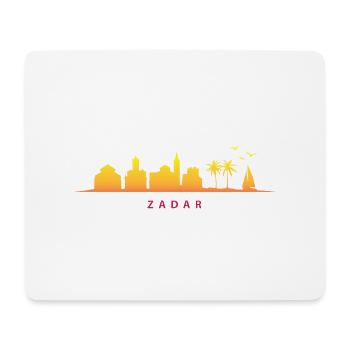 Croatia hrvatska kroatien hrv hr travel Zadar - Mouse Pad (horizontal) - white - Front