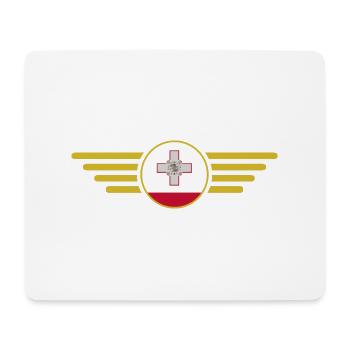 Ich liebe Malta, Eleganz Stil Design T-Shirt - Mousepad (Querformat) - Weiß - Vorne