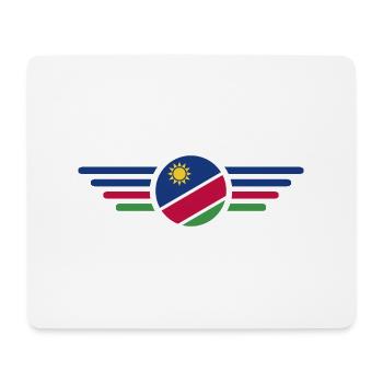 Ich liebe Namibia, Eleganz Stil Design T-Shirt - Mousepad (Querformat) - Weiß - Vorne