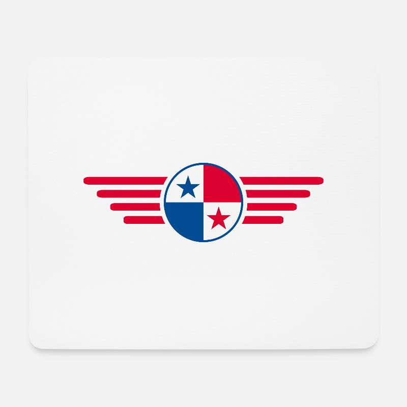Ich liebe Panama, Eleganz Stil Design T-Shirt - Mousepad (Querformat) - Weiß