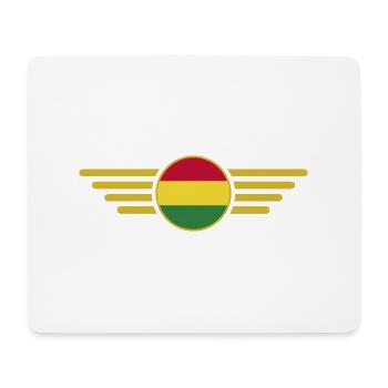 J’aime la Bolivie, T-shirt design de style élégance - Tapis de souris (format paysage) - blanc - Devant