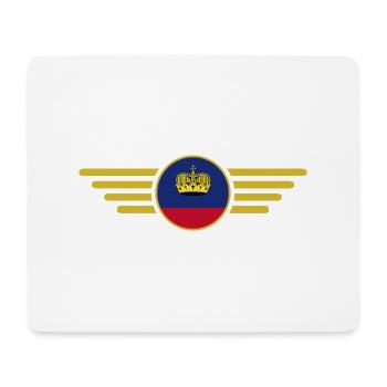 I love Lichtenstein, elegance style design T-Shir - Mouse Pad (horizontal) - white - Front