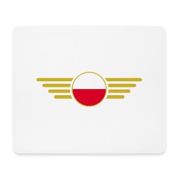 I love Poland, elegance style design T-Shirt - Mouse Pad (horizontal) - white - Front