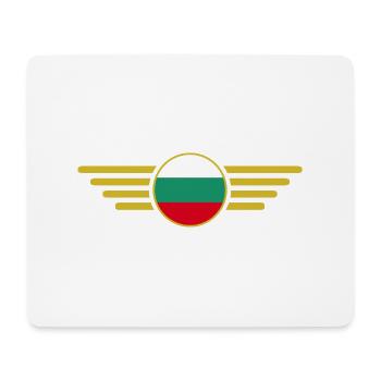 Ich liebe Bulgarien, Stil Design T-Shirt, Kleidung - Mousepad (Querformat) - Weiß - Vorne