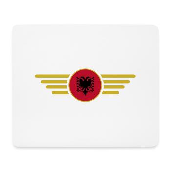 Ich liebe Albanien, Eleganz Stil Design T-Shirt - Mousepad (Querformat) - Weiß - Vorne