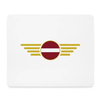 I Love Latvia, Elegance Style Design T-Shirt - Mouse Pad (horizontal) - white - Front