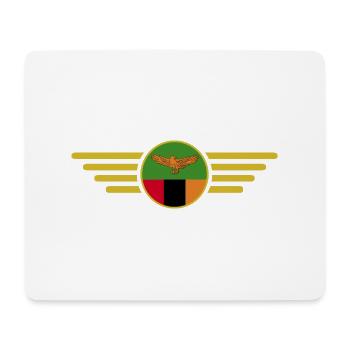 Ich liebe Sambia, Eleganz Stil Design T-Shirt - Mousepad (Querformat) - Weiß - Vorne