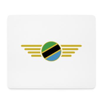 J’aime la Tanzanie, T-Shirt Design Style Élégance - Tapis de souris (format paysage) - blanc - Devant