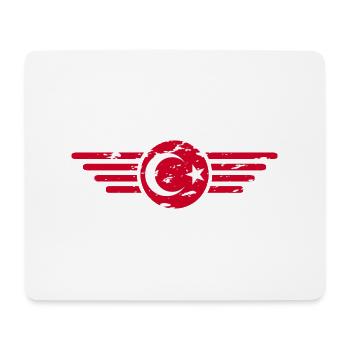 Ich liebe Türkei, Eleganz Stil Design T-Shirt - Mousepad (Querformat) - Weiß - Vorne