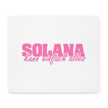 Frau - Mousepad (Querformat) - Weiß - Vorne