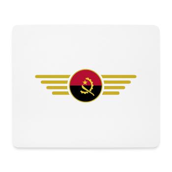 J’aime l’Angola, T-shirt design de style élégance - Tapis de souris (format paysage) - blanc - Devant