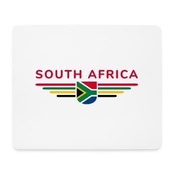 J’aime l’Afrique du Sud tenue T-Shirt Design Cadeau - Tapis de souris (format paysage) - blanc - Devant