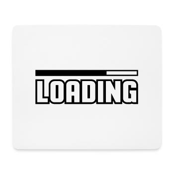 Loading - Mouse Pad (horizontal) - white - Front