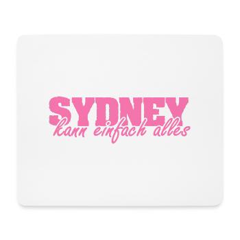 Sydney - Tapis de souris (format paysage) - blanc - Devant