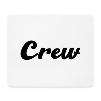 crew - Mouse Pad (horizontal) - white - Front