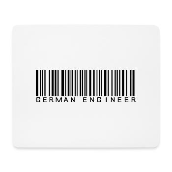 German Engineer - Mousepad (Querformat) - Weiß - Vorne