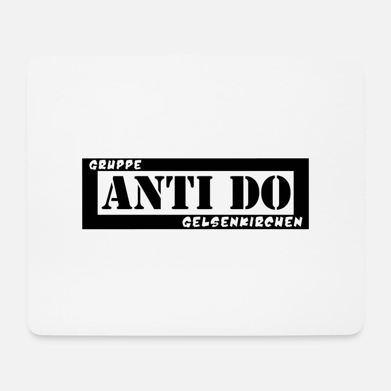 Anti Do - Mousepad (Querformat) - Weiß
