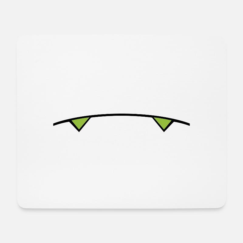 Marvin's Eyes - Tapis de souris (format paysage) - blanc