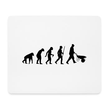 Evolution15 1c - Mouse Pad (horizontal) - white - Front
