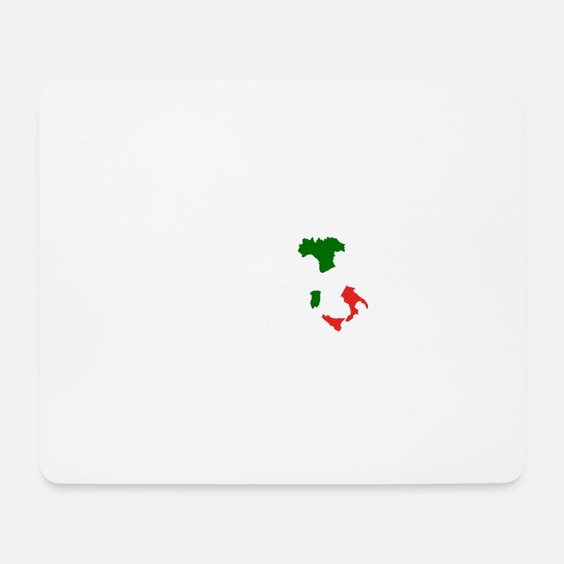 Ich liebe Italien - Herzschlag - Mousepad (Querformat) - Weiß