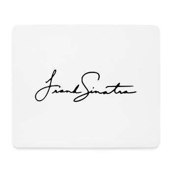 Frank Sinatra Signature - Mouse Pad (horizontal) - white - Front