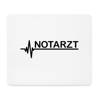notarzt_f1 - Tapis de souris (format paysage) - blanc - Devant