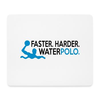 water polo - Mousepad (Querformat) - Weiß - Vorne