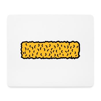 fischstäbchen lecker essen koch kinder gericht - Mousepad (Querformat) - Weiß - Vorne