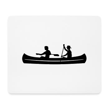 Sport - Kanu - Mousepad (Querformat) - Weiß - Vorne