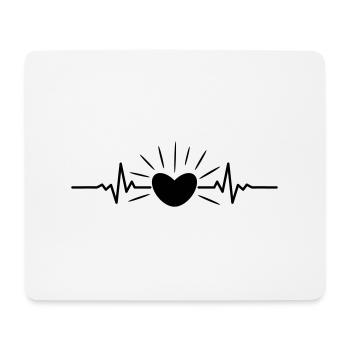 Sommer - Sonne Puls - Mousepad (Querformat) - Weiß - Vorne